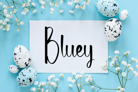 Chunky Valentine Font PNG with transparent background - Preview 3
