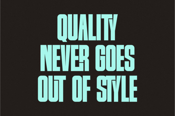 Condens Font - Preview 1