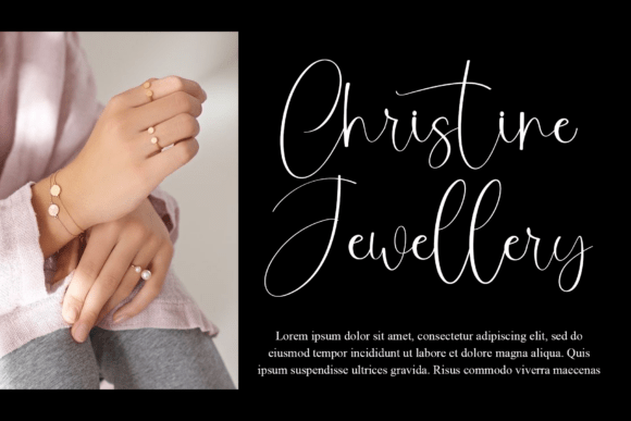 Contage Signature Font - Preview 4