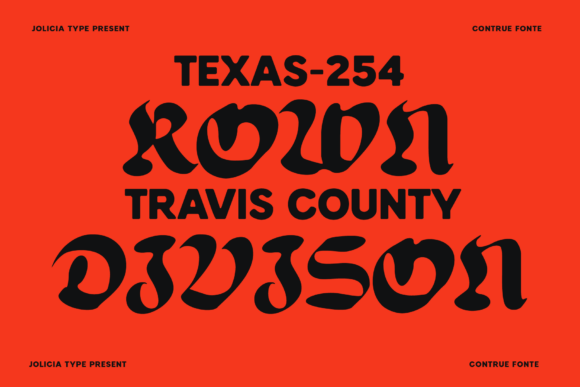 Contrue Duo Font - Preview 2