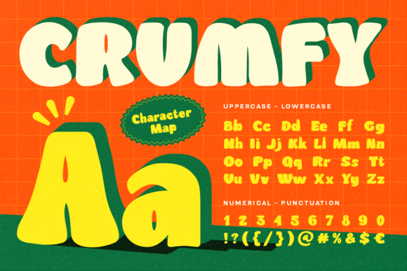Crumfy Font - Preview 1