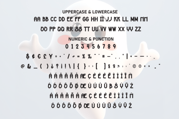 Cute Ghost Font - Preview 6