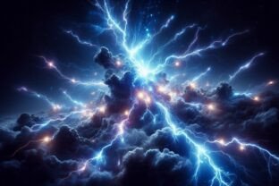 Electric Lightning Rays Graphic by mail.skygroup · Creative Fabrica
