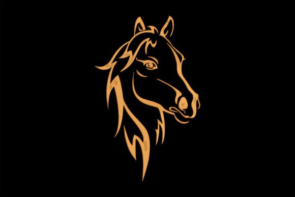 Elegant Horse Head
