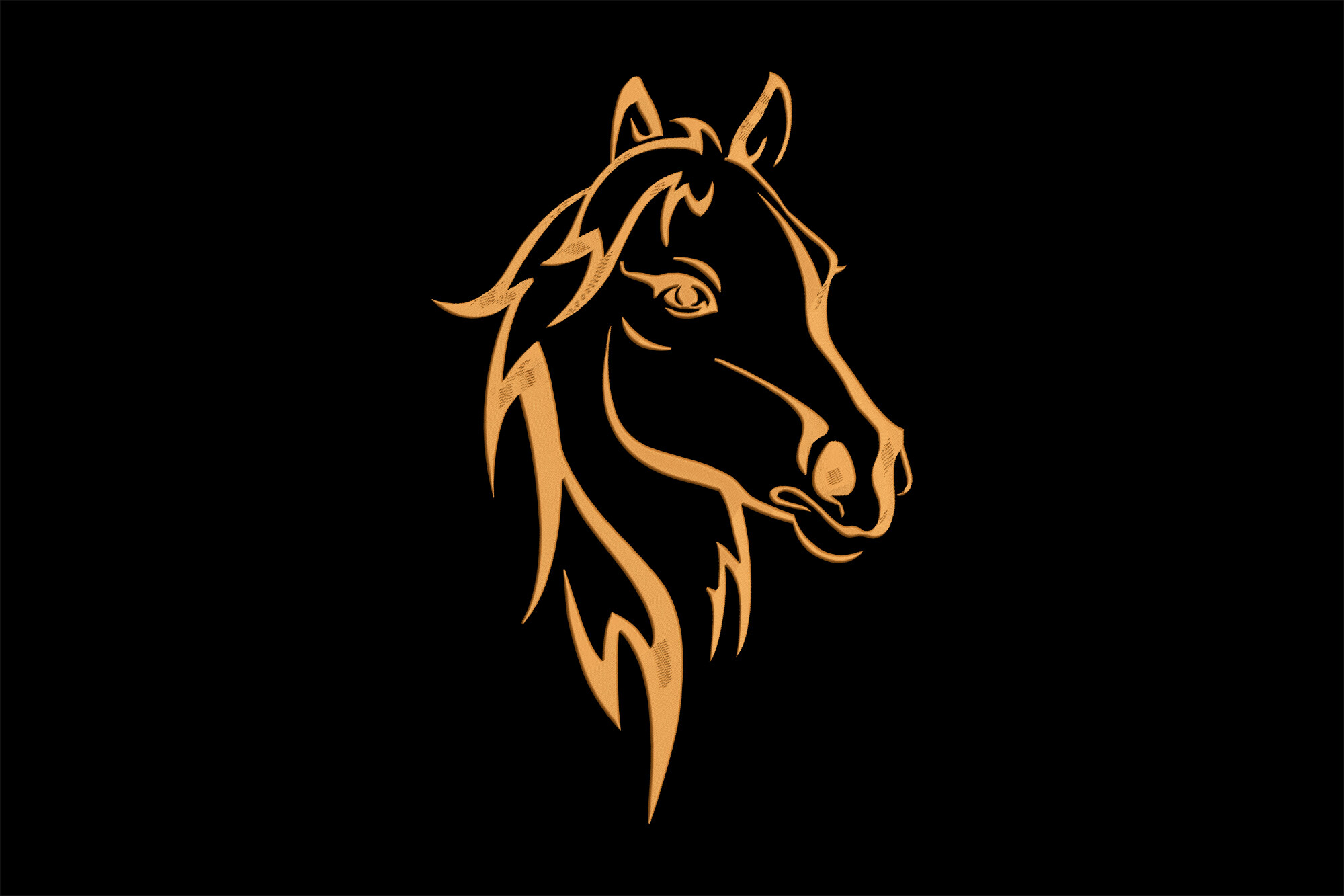 Elegant Horse Head