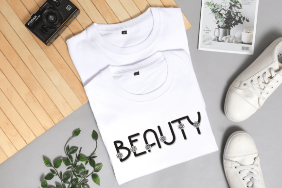 Flower Bucked Font - Preview 1