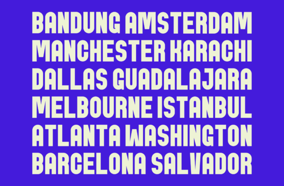 Godrop Font - Preview 2
