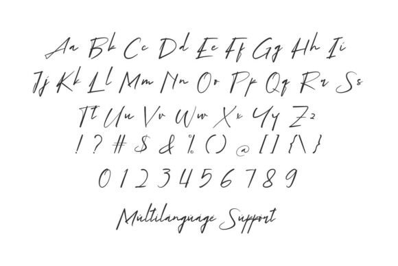Hanya Dirimu Font - Preview 4