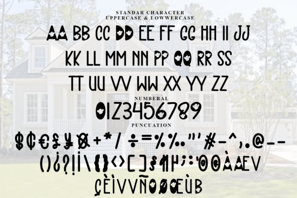 House Blury Font - Preview 4