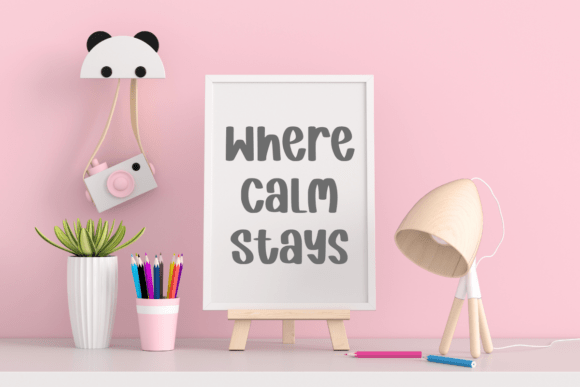 Joyful Scribble Font PNG with transparent background - Preview 1