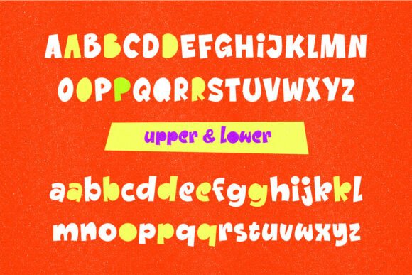 Monkey Dancing Font PNG with transparent background - Preview 2