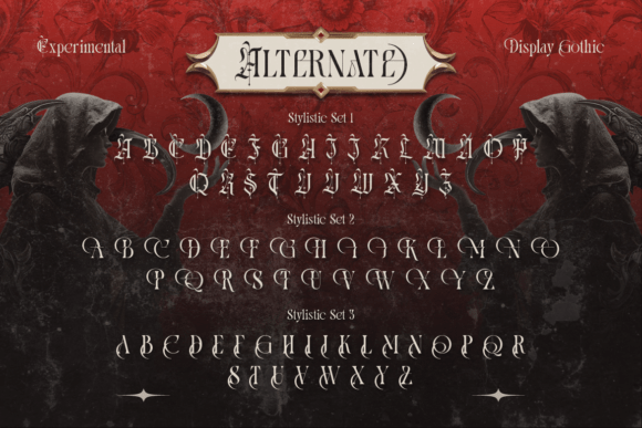 Moonscythe Font PNG with transparent background - Preview 5