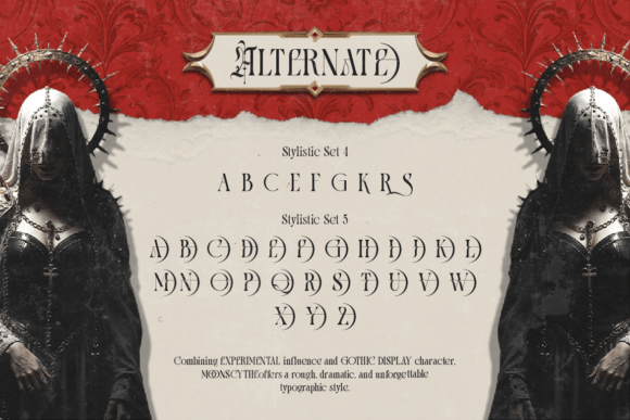 Moonscythe Font PNG with transparent background - Preview 6