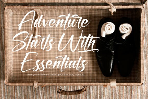 Natural Botanicals Font font preview - 6