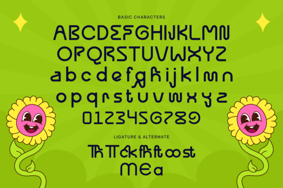 Plastean Font PNG with transparent background - Preview 1
