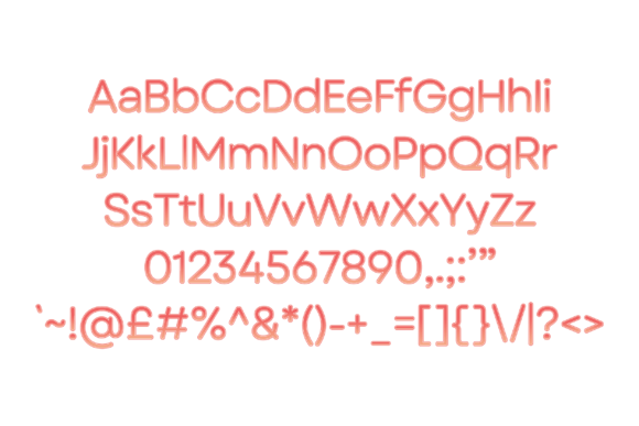Quantis Font PNG with transparent background - Preview 1