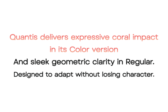 Quantis Font PNG with transparent background - Preview 4