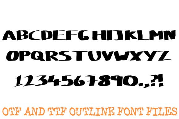 Real Pen Marker Font PNG with transparent background - Preview 1