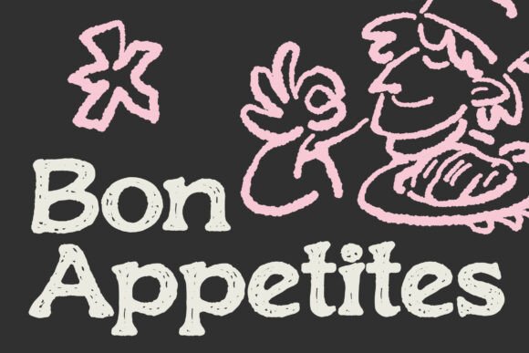 Roghen Font font preview - 4