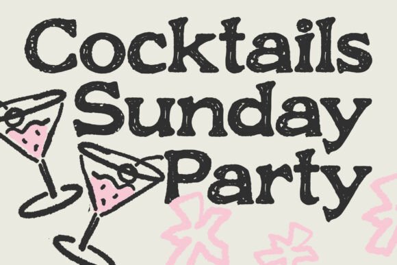 Roghen Font font preview - 5