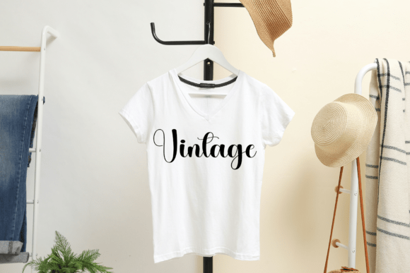 Simple Wednesday Font PNG with transparent background - Preview 1