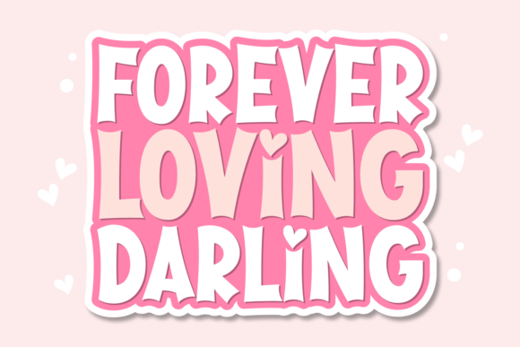 Sister Lovely Font PNG with transparent background - Preview 1