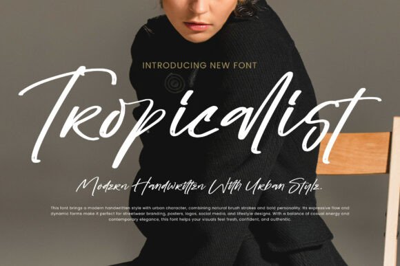 Tropicalist Script & Handwritten Font By Operatype.Co