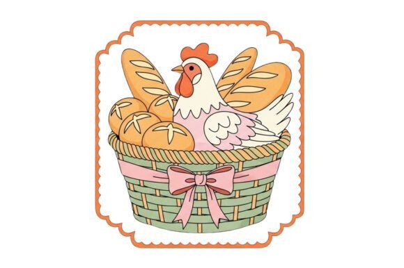 A Charming Illustration of a Basket Fill