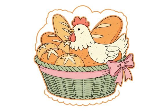 A Charming Illustration of a Basket Fill