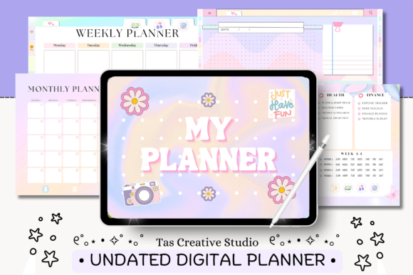 All-in-One Digital Planner ( 112 Pages )