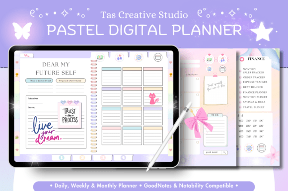 All-in-One Digital Planner ( 72 Pages )