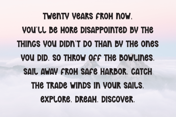 Balloon Font - Preview 5