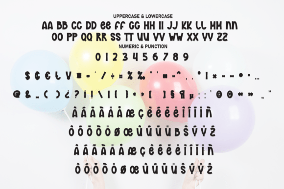 Balloon Font - Preview 6
