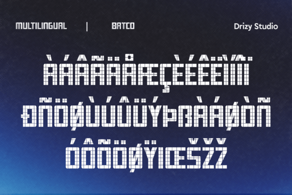 Batco Font - Preview 3