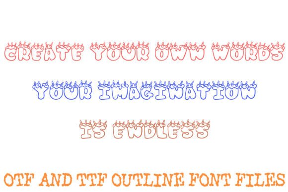 Birthday Cake Font - Preview 2