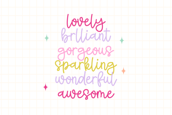 Candies Honeymoon Font - Preview 5
