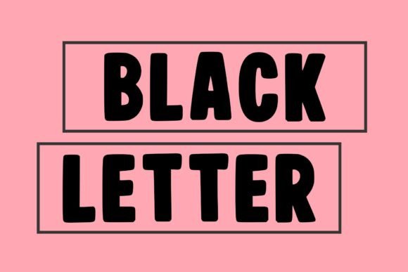 Chicken Bold Font PNG with transparent background - Preview 1