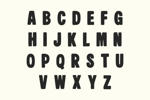 Chicken Bold Font PNG with transparent background - Preview 4