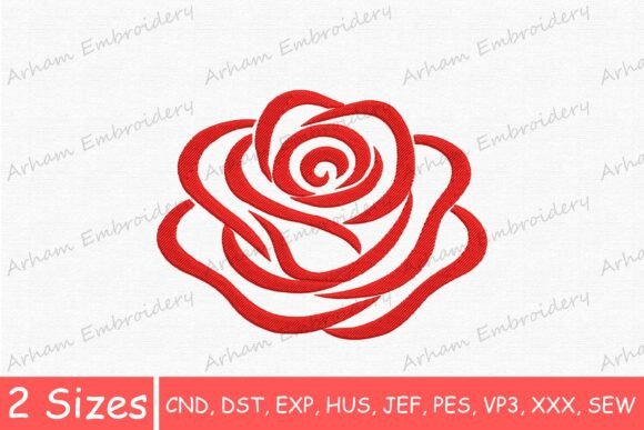 Elegant Red Rose Flower