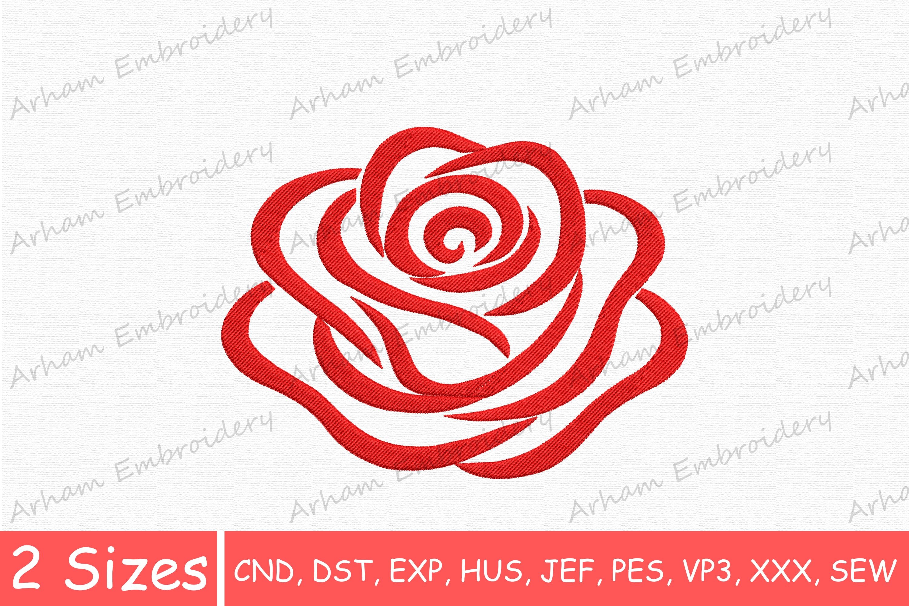 Elegant Red Rose Flower