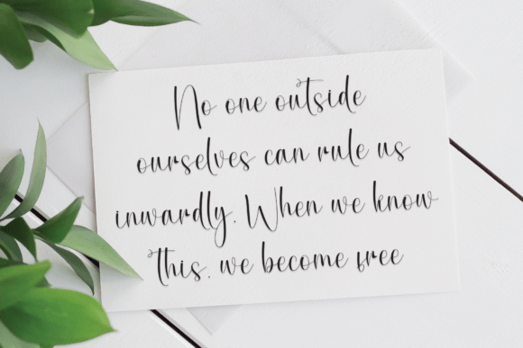 Gardening Font - Preview 4