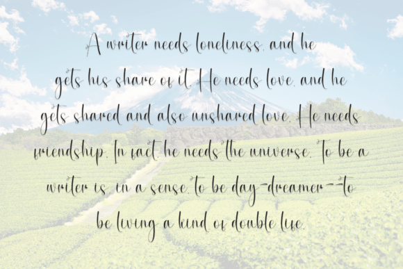 Gardening Font - Preview 5