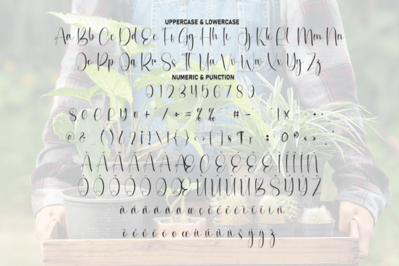 Gardening Font - Preview 6