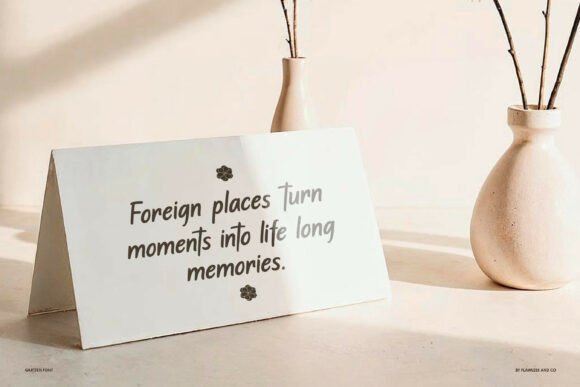 Gartten Font - Preview 5