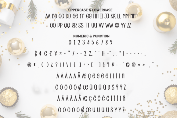 Happy Christmas Font - Preview 6