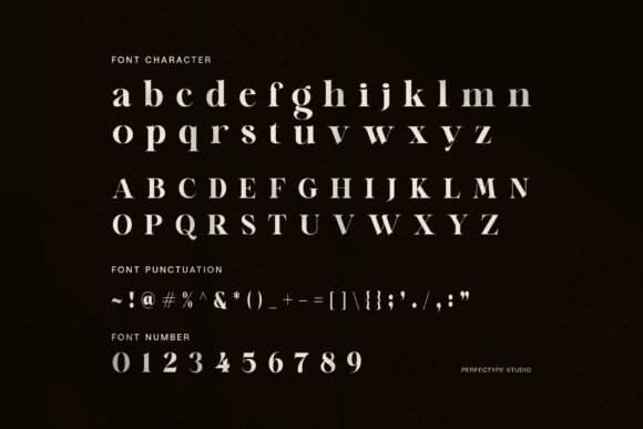 Melfin Font PNG with transparent background - Preview 6