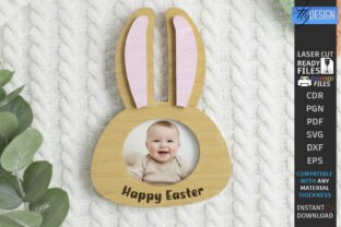 My First Easter Photo Frame Laser Cut