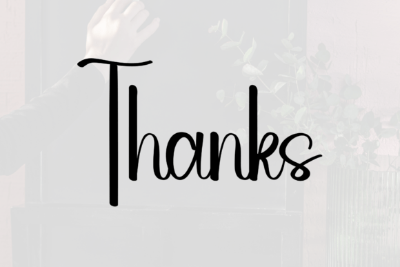 Nightmore Font PNG with transparent background - Preview 4