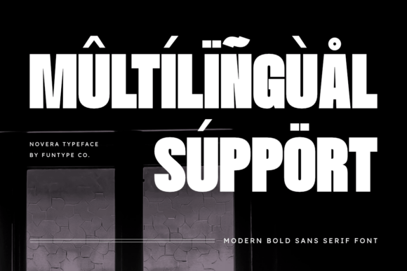 Novera Font PNG with transparent background - Preview 3