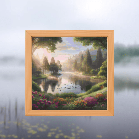🌅Sunrise Whisper Cross Stitch Pattern!